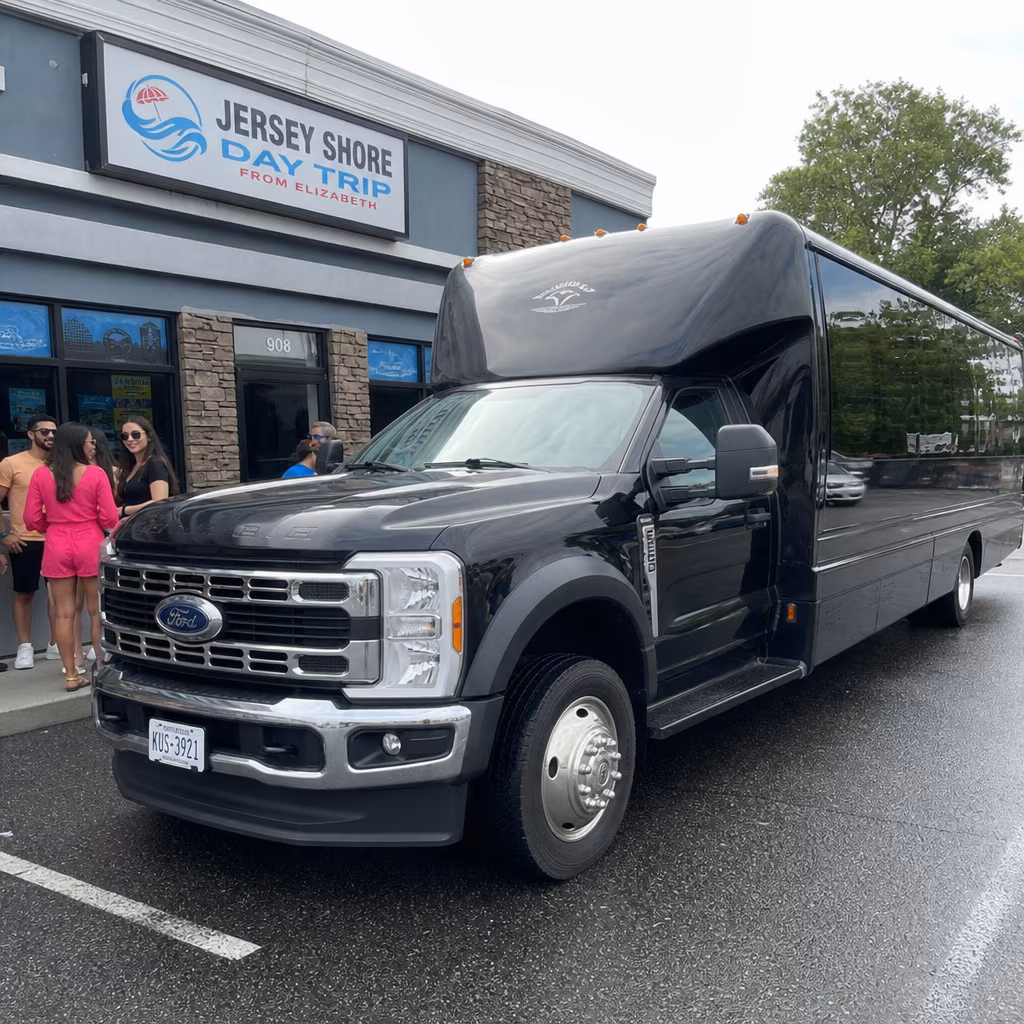 Rent a Bus to Jersey Shore Day Trip from Elizabeth