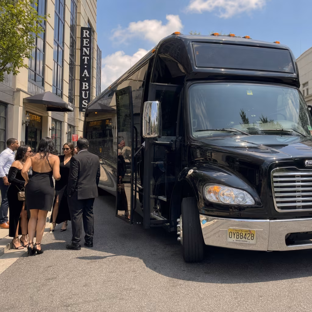 Rent a Bus from Elizabeth to Barclays Center