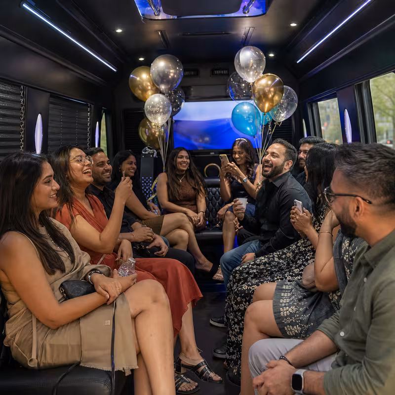 Elizabeth Birthday Transportation fleet vehicle
