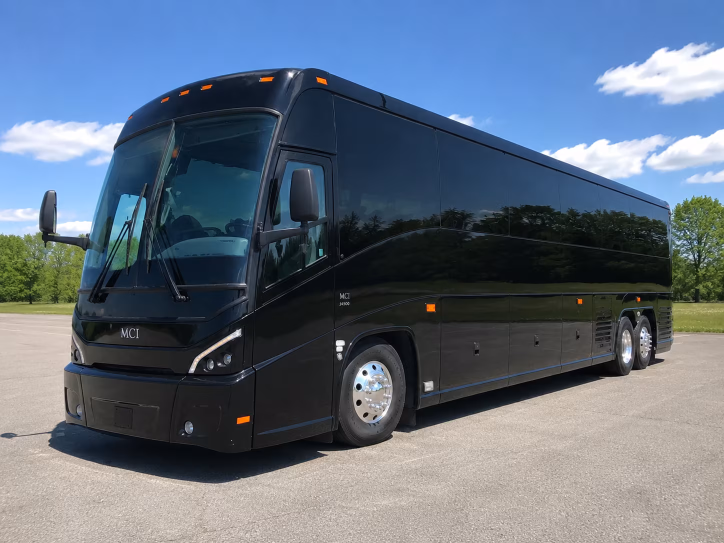 Elizabeth Airport Shuttle & Transportation party bus exterior