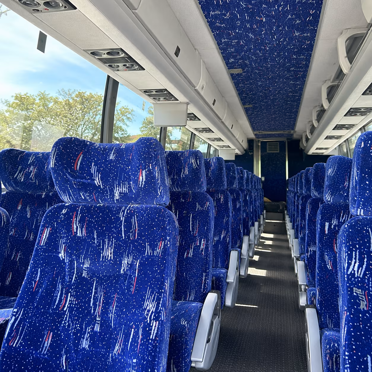Elizabeth Airport Shuttle & Transportation onboard seating