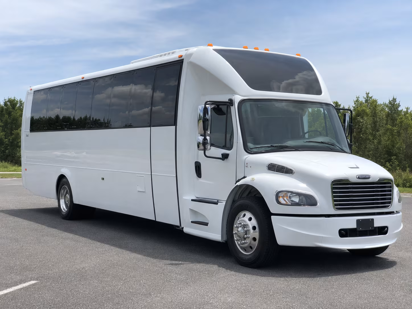 Elizabeth Concert & Music Festival Transportation party bus exterior