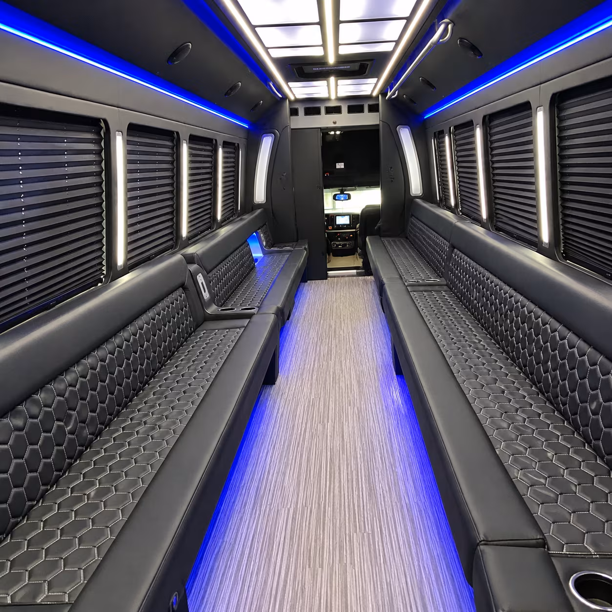 Elizabeth Concert & Music Festival Transportation party bus exterior