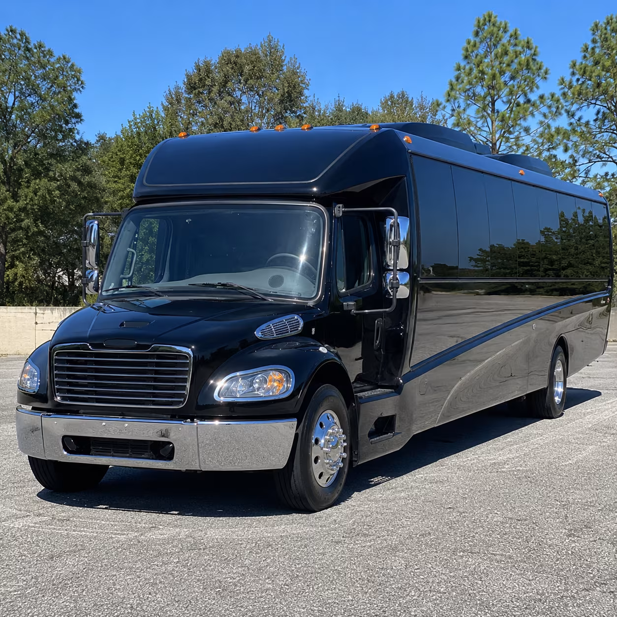 Elizabeth Corporate Transportation party bus exterior