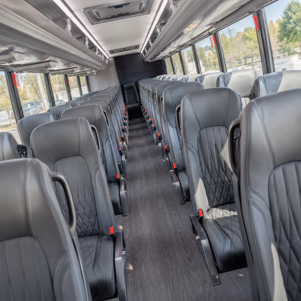 Elizabeth Corporate Transportation party bus interior