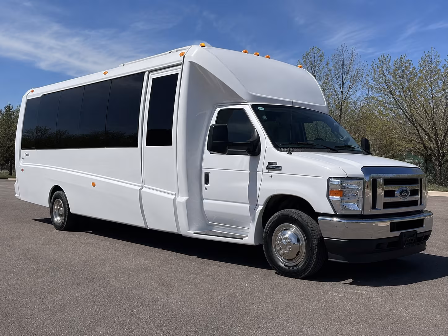 Elizabeth Private Event Transportation party bus exterior