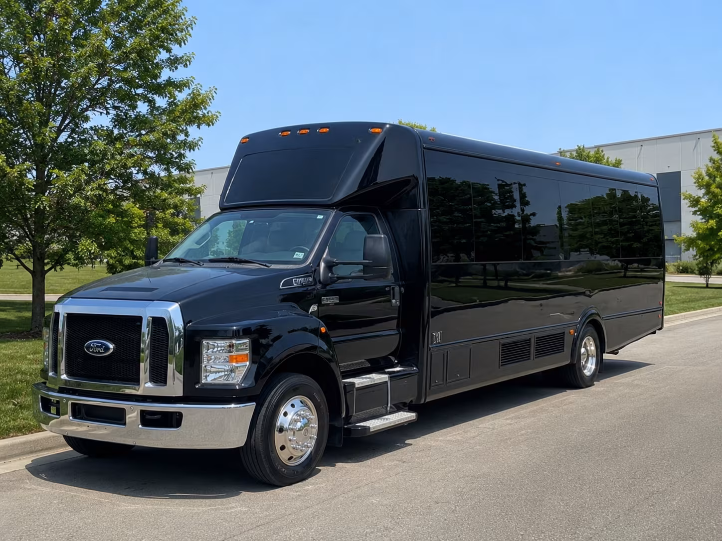 Elizabeth Prom & Homecoming Transportation party bus exterior