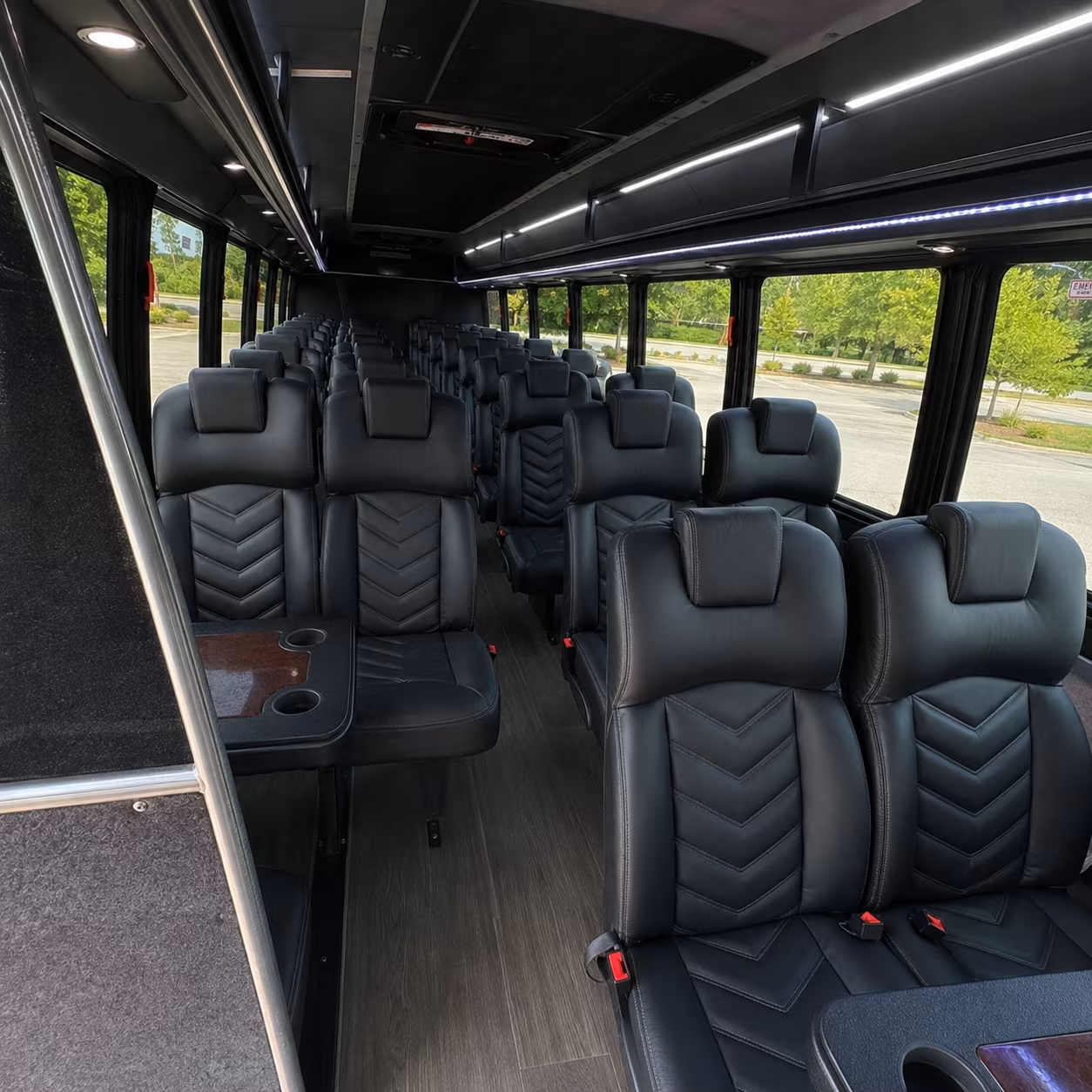 Elizabeth School Event Transportation party bus exterior