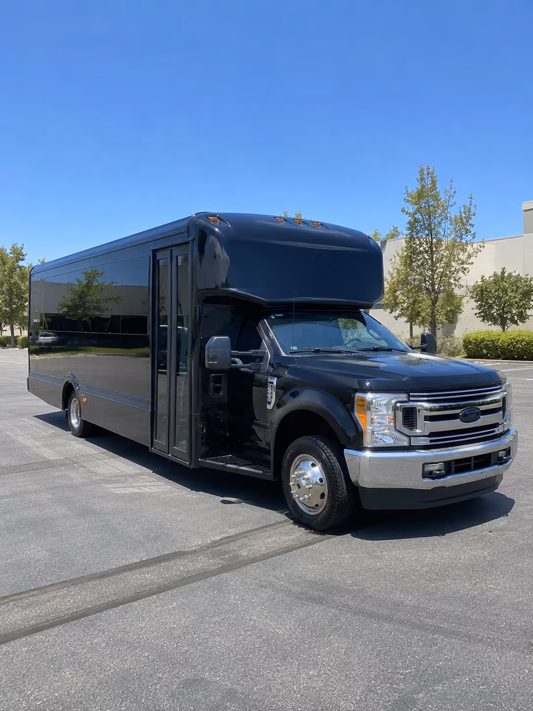 Elizabeth Sporting Event Transportation party bus exterior