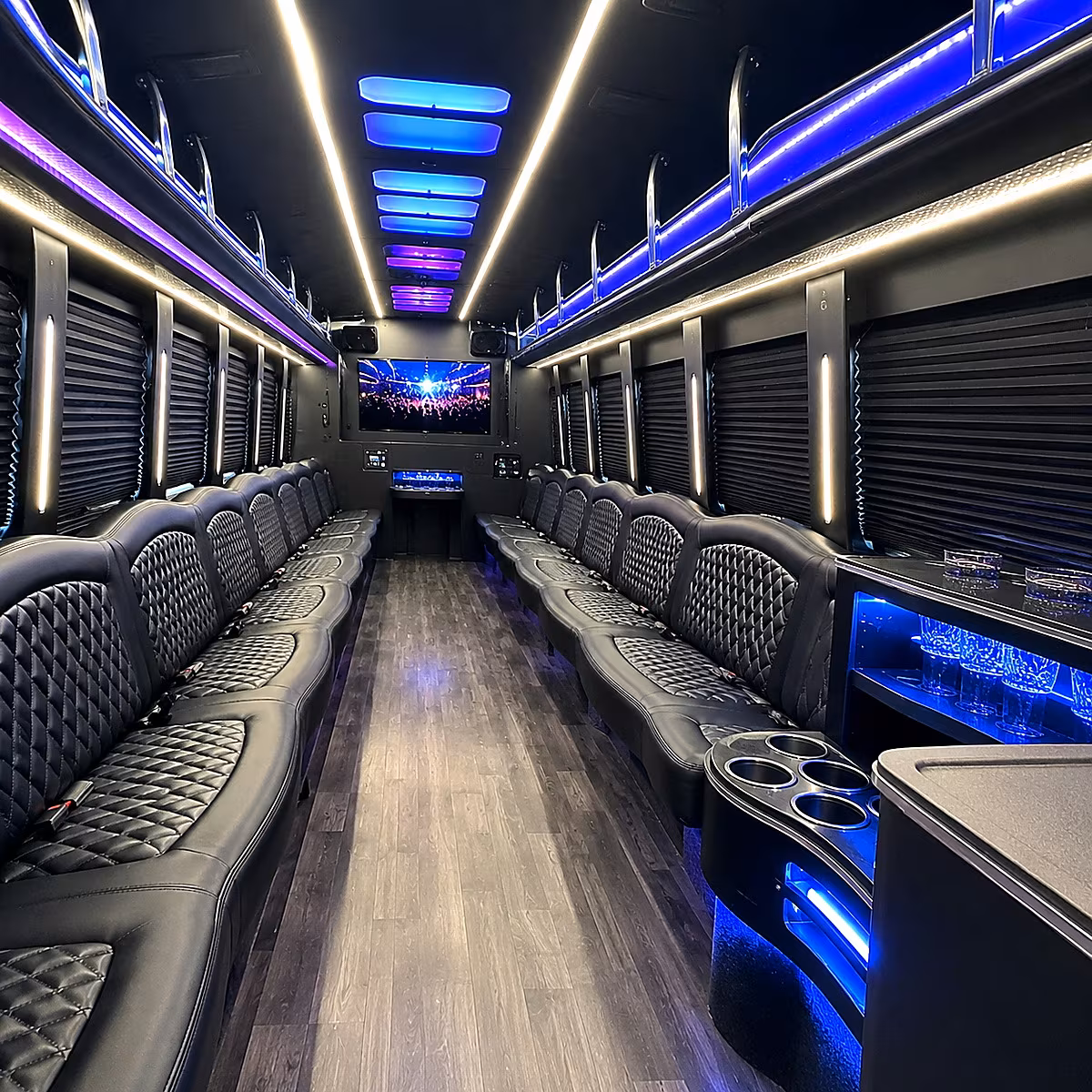 minibus interior