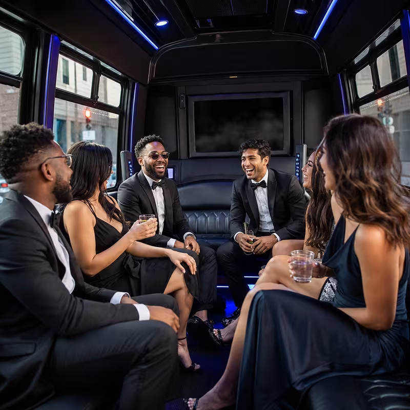 Elizabeth Prom & Homecoming Transportation fleet vehicle