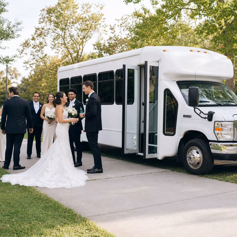 Elizabeth Wedding Transportation fleet vehicle